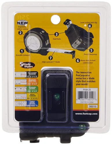 Vista 3 de FastCap PSSR25 cinta métrica 25 pies Izq/Der