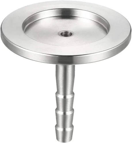 Vista 4 de uxcell Adaptador de manguera de abrazadera Brida de 1.575 pulgadas a accesorio de lengüeta de manguera de 1/4 pulgadas