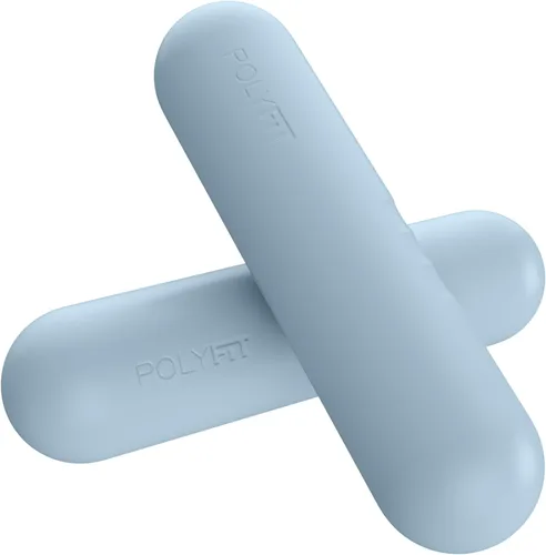 Vista 12 de Polyfit Barras de Peso con Mancuernas para Mujeres - Juego de 2 (3.3 LB 6.5 LB por par) - Juego de mancuernas para caminar, yoga, danza, barras