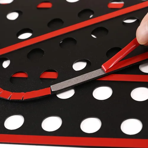 Vista 7 de YIWANG Para Land Rover Defender 110 90 2004-2022 Car Styling Aleación de aluminio Negro Ventana lateral de vidrio lateral Panel protector Accesorios