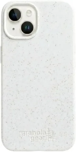 Eco by GranolaGear - Funda ecológica para iPhone 15, biodegradable, compostable, sin plástico, hecha de plantas, nieve alpina
