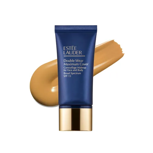 Vista 17 de Estée Lauder Double Wear 24-Hour Maximum Cover Camouflage Foundation for Face and Body SPF 15 Full Coverage Tattoo Cover Up Makeup Waterproof
