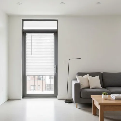 Vista 8 de Comfy Hour Persianas magnéticas blancas de 23 x 62 pulgadas para puertas de metal, persiana de ventana de aluminio inalámbrica, oscurecimiento