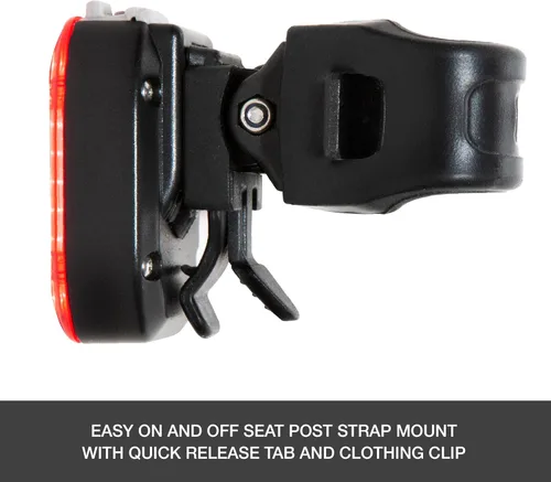 Vista 9 de NiteRider Lumina Micro 900 Luz delantera para bicicleta Vmax+ 150 Luz trasera para bicicleta Paquete combinado - USB recargable faro LED luz