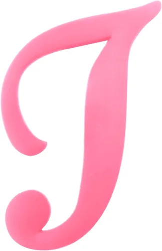 Vista 6 de wish young 3PCS Letter Charms Compatible with Bogg Bags,2.75 in Large Size Bag Inserts Accessories Decorative Charm for Beach Bag (Hot pink, F)