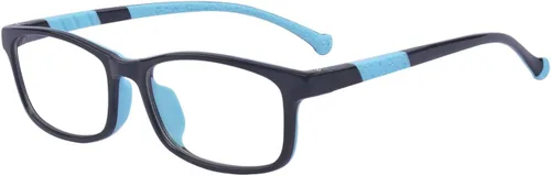 Vista 4 de Gafas de bloqueo de luz azul para adolescentes, antifatiga ocular, protección UV, gafas para juegos de computadora de 7 a 15 años
