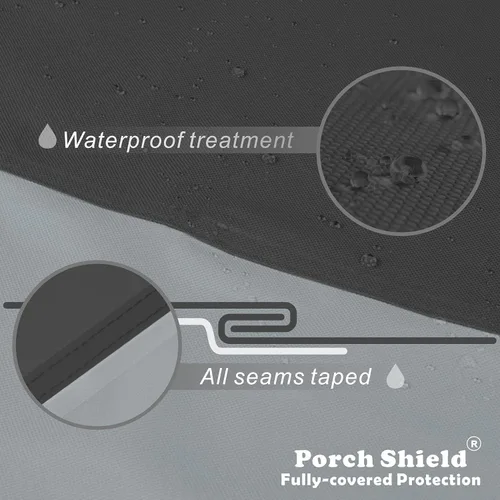 Vista 3 de Porch Shield Cubierta impermeable para generador – Cubierta resistente para generador portátil de 5000 a 10000 vatios