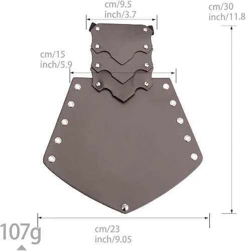 Vista 5 de Brazalete de cuero para hombre, mujer, 2