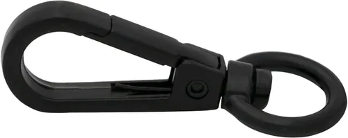 Vista 5 de BIKICOCO Perno de gatillo giratorio de 1/2 pulgada, gancho a presión, cierre de pinza de langosta, clip de resorte, extremo de junta tórica, negro