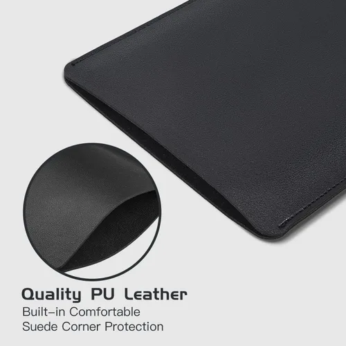 Vista 3 de CaseBuy Funda de piel sintética para teclado Apple Magic 2024 con USB-C y iMac Magic M1 M3 M4 Chip A2520 A1843 y Mac Studio 2022 con teclado