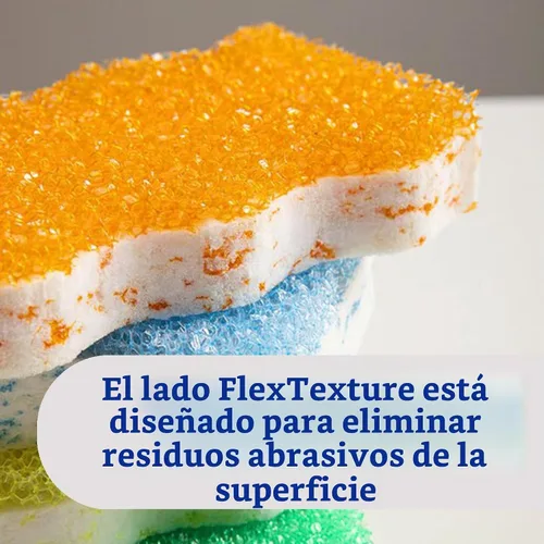 Vista 7 de Scrub Daddy Eraser Daddy 10x, esponja mágica para paredes pintadas, limpiador de zócalos, esponjas de melamina, almohadillas de limpieza de doble