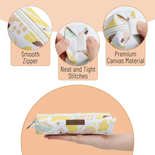 Vista 4 de Mr. Pen - Bonito Estuche para Lápices, Diseño de Otoño, Estuche Multiusos de Lona para la Biblia