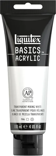 Vista 115 de Liquitex - Pintura acrílica BASICS, tubo de 4 oz, color rojo primario