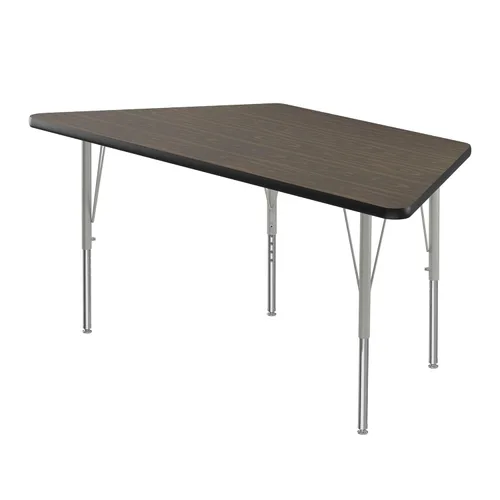 Vista 36 de Correll - Mesa rectangular de actividades para el aula de 24 x 36 pulgadas, altura ajustable (19-29 pulgadas), granito negro, parte superior