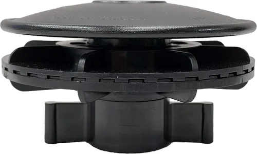 Vico Marine - Ventilación de Barco II - Negro - 4.5" An x 4.5" Pr x 2.5" Al - Instalación Rápida y Fácil