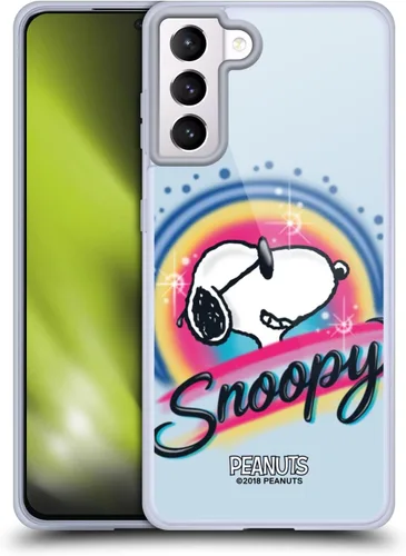 Vista 249 de Head Case Designs Officially Licensed Peanuts Beach Surf Snoopy Boardwalk Airbrush Gel Case [Military Grade Protection] Compatible with Google Pixel
