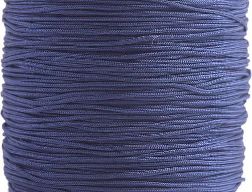 Vista 126 de KONMAY 1 rollo de cuerda de nailon de 150 yardas, trenzado de 0.016 in de nailon Shamballa Macramé/cordón de cuentas, cordón de nudo chino, cuerda