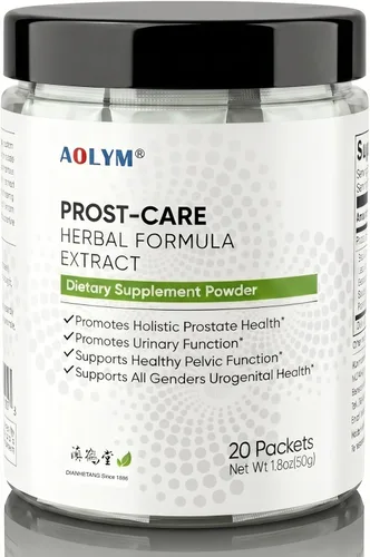 Prost-Care - Suplementos de próstata para la salud de los hombres con fórmula herbaria natural multiobjetivo, apoya el flujo urinario saludable y el