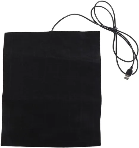 Vista 2 de Vctitil 1 almohadilla térmica USB para mascotas 5 V almohadilla térmica de invierno 3 velocidades control de temperatura alfombra de asiento perro