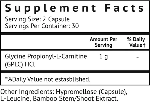 Vista 2 de VitaMonk GPLC - Propionil-L-carnitina de glicina sin rellenos artificiales
