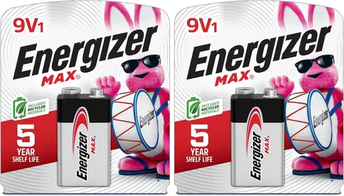 Vista 10 de Energizer Batería MAX de 9 V (1 paquete), baterías alcalinas de 9 voltios