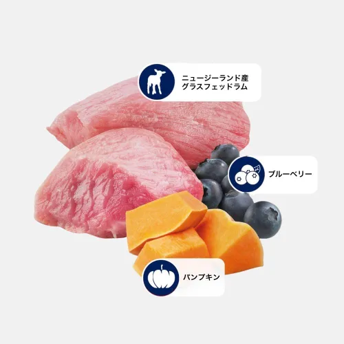 Vista 2 de Farmina - Mini comida para perros con calabaza sin granos de cordero y arándanos