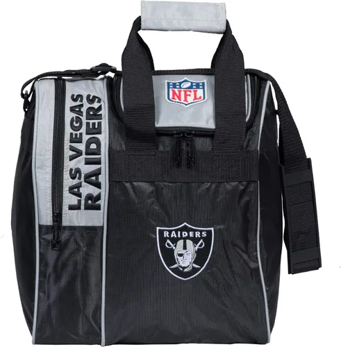 Vista 24 de KR Strikeforce Bolsa de mano con licencia oficial de la NFL con compartimento para zapatos