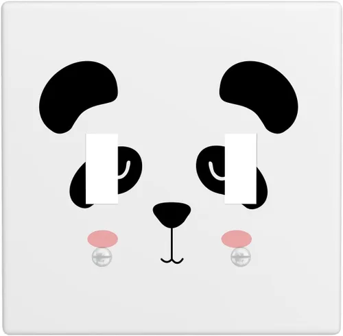 Vista 17 de Lindo Koala - Placa de interruptor de luz de 1 banda, placa de pared basculante individual, placa decorativa eléctrica GFCI para decoración