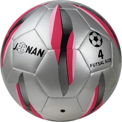 Vista 14 de Low Bounce Futsal Ball Size 4, Professional Indoor Soccer Ball with Reinforced Stitching and TPU Cover for Training, Games, Competition – Durable
