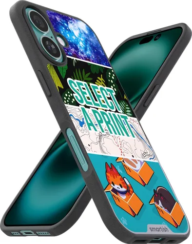 Vista 45 de Smartish® - Funda magnética para iPhone 15, Gripmunk compatible con MagSafe [ligera + protectora], funda de agarre delgada con forro de microfibra