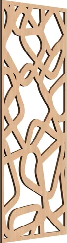 Vista 94 de Ekena Millwork WALW10X25X0250ACMRO Acme - Paneles decorativos de pared de madera con calado, 9 3/8 pulgadas de ancho x 24 3/8 pulgadas de alto