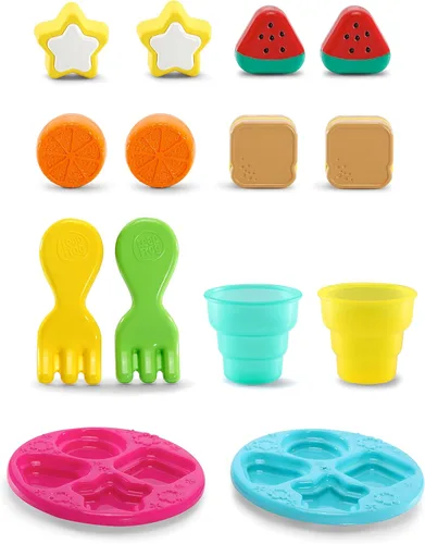 Vista 6 de LeapFrog Cesta de Picnic Formas y Compartir (Empaque Libre de Frustraciones), Rosa