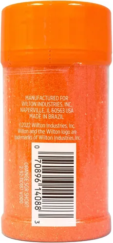 Vista 3 de Mezcla de granas para pasteles de Wilton, naranja, Anaranjado