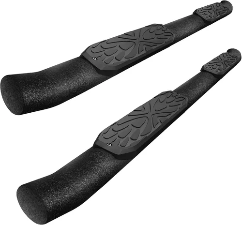 Estribos de 3.5 pulgadas compatibles con Ford F150 2015-2026, Ford F250 F350 Super Duty Crew Cab 2015-2026, barras escalonadas F150 y barras de