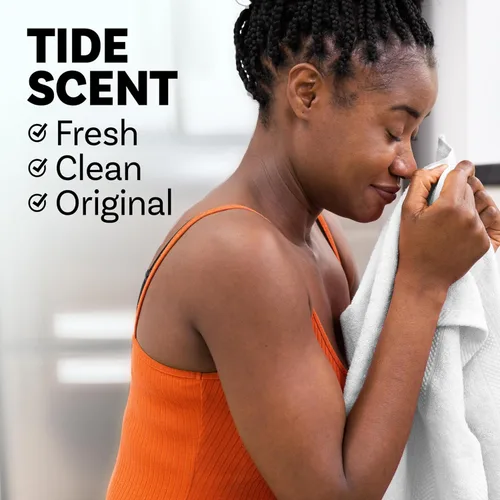 Vista 4 de Downy Unstopables - Cuentas potenciadoras de aroma para lavar, Tide Original, 24 onzas