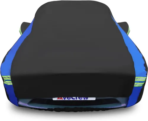 Vista 14 de Avecrew para Jeep Wrangler Funda Impermeable de 2 Puertas, Todo Clima para Coche, Funda de Lluvia para Automóviles, Cubierta Completa