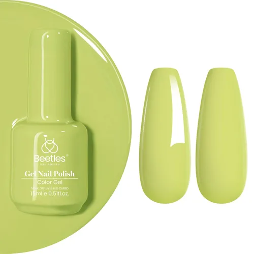 Vista 7 de Beetles - Esmalte de uñas de gel blanco perla, 0.5 onzas líquidas, color blanco perla, brillante, sirena, concha nacarada, esmalte de uñas de gel