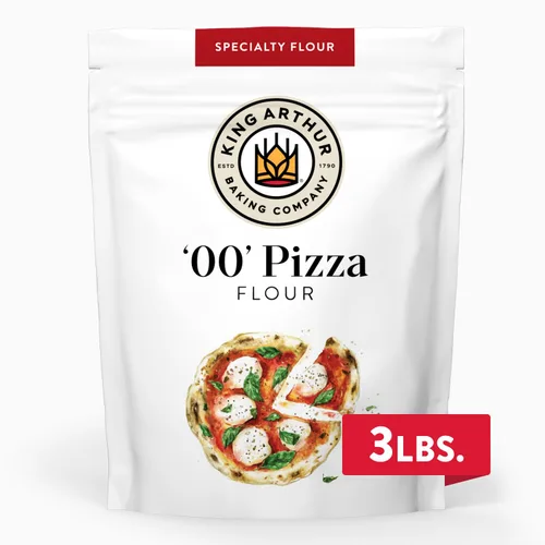 Vista 4 de King Arthur 00 Harina para Pizza: Trigo Americano Premium Sin OGM para Corteza Perfecta Estilo Napolitano - Finamente Molida para Auténtica Pizza