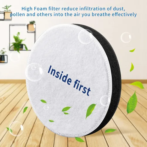 Vista 4 de KEEPOW Filtros de vacío para Eureka, filtros de vacío de velocidad de potencia de repuesto para aspiradora vertical sin bolsa Eureka NEU182A