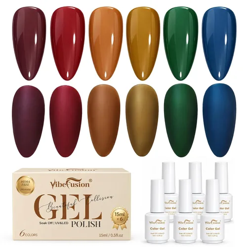 Vista 16 de VibeFusion Kit de base y capa superior de gel 2x15ml sin HEMA sin TPO Parte superior y base / transparente
