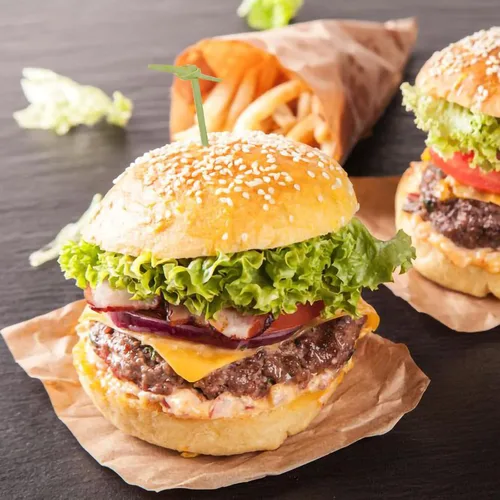 Vista 4 de 300 púas de cóctel de bambú de 4 pulgadas, palillos de nudos, brochetas, palillos de dientes para aperitivos y eventos