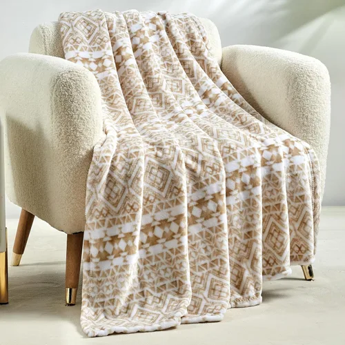 Vista 19 de Elegant Comfort Manta ligera estampada para sofá - Para todas las estaciones, ultra suave, acogedora y mullida - Mantas decorativas para sofá, Gracey