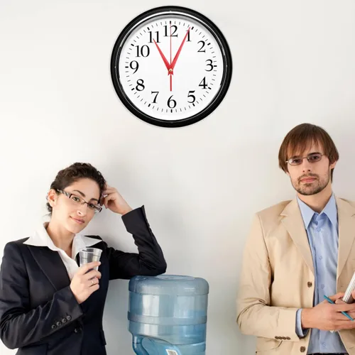 Vista 9 de POPETPOP Manecillas de reloj de bricolaje - 10 piezas de mecanismo de reloj de repuesto de aluminio reloj de pared Movimiento reloj de pared