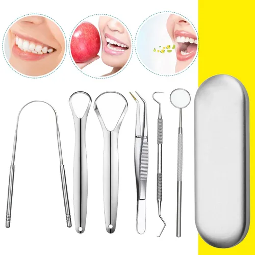 Kit Limpieza Dental Limpia Lenguas X6