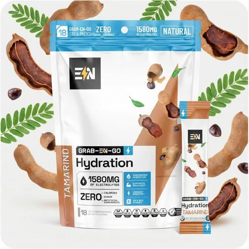 Vista 12 de Engineered Nutrition EN, Paquetes de electrolitos en polvo sin azúcar - Paquetes de hidratación de electrolitos Keto, electrolitos de una sola