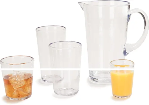 Vista 6 de Carlisle FoodService Products MIN544307 - Jarra mezcladora, 74 onzas, Tritan, transparente