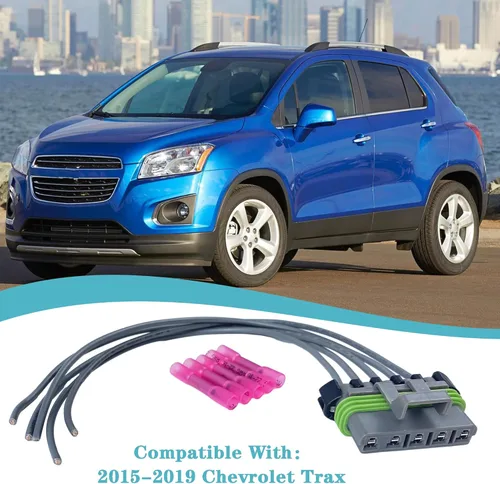 Vista 4 de YzusGomumu Conjunto de cables del resistor del motor del ventilador HVAC para automóvil Compatible con 2015 2016 2017 2018 2019 Chevrolet Trax