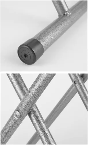 Vista 8 de Xuthusman Mesa plegable de altura ajustable para aperitivos 30 x 20 pulgadas, escritorio para computadora portátil, bandeja de herramientas