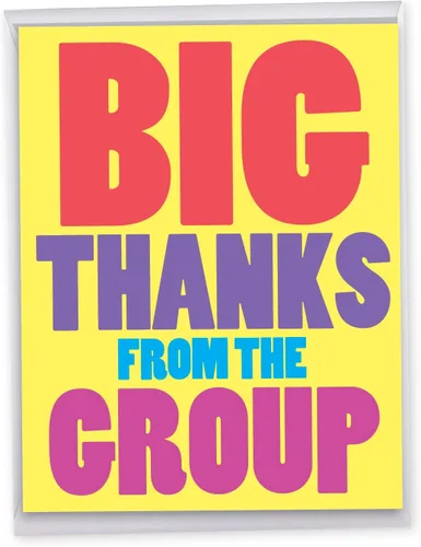 Vista 11 de NW Jumbo - Tarjeta de felicitación, diseño Thank You, específico