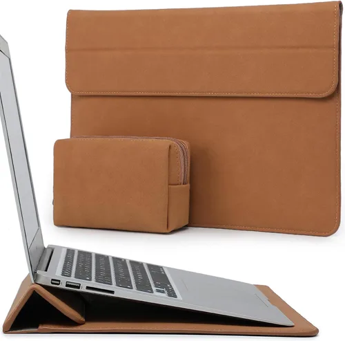 Vista 8 de HYZUO Funda para laptop de 13 pulgadas con soporte para MacBook Air 13 M4 M3 M2 M1 2025-2018, MacBook Pro 13 M2 M1 2025-2016, iPad Pro/Air de 13